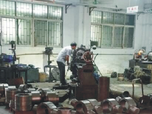 廠房一角